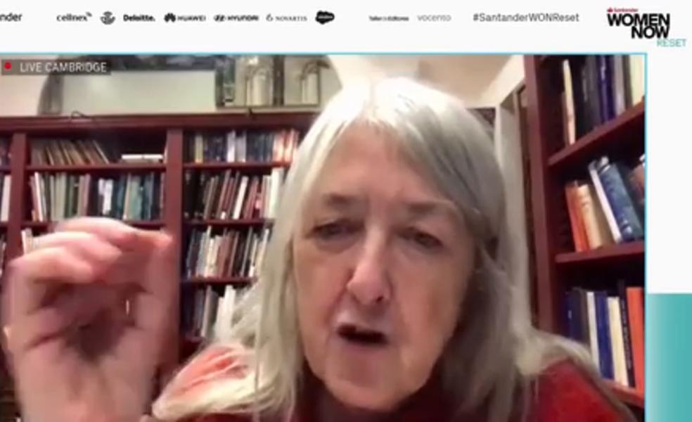 La charla completa con Mary Beard en Santander WomenNOW RESET